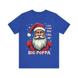 Sarcastic "I Love It When You Call Me Big Poppa" Santa Tee