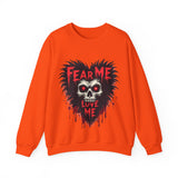 Gothic Horror Sweatshirt - Fear Me, Love Me Graphic Crewneck