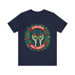 Experienced Ball Handler Funny Christmas T-Shirt: Gothic Christmas Humor Tee