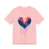Cosmic Heart T-Shirt: Love & Space Graphic Tee