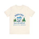 North Pole Bed & Breakfast Christmas Tee - Cozy Holiday T-Shirt