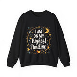 Cosmic Starry Night Inspiration Crewneck Sweatshirt