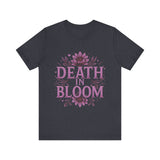 Death in Bloom Boho Floral Unisex Tee