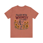 Whimsical Skeleton Tee - Filled with Whimsy and Rage Funny T-Shirt
