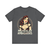 Morally Ambiguous Vintage Pinup Jersey Tee