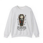 Funny Vampire Crewneck Sweatshirt - The Vibe I Bring to the Function