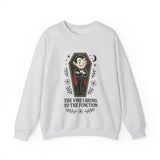 Funny Vampire Crewneck Sweatshirt - The Vibe I Bring to the Function