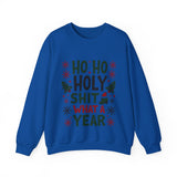 Sarcastic 'Ho Ho Holy Sh*t' Christmas Sweatshirt