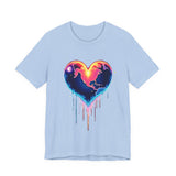 Cosmic Heart T-Shirt: Love & Space Graphic Tee