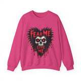 Gothic Horror Sweatshirt - Fear Me, Love Me Graphic Crewneck