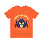 Sarcastic FAFO Wolf Tee