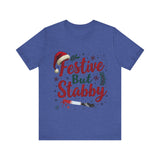 Festive But Stabby Christmas T-Shirt