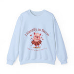 Cute Piggie Bacon Funny Crewneck Sweatshirt