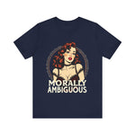 Morally Ambiguous Vintage Pinup Jersey Tee