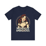 Morally Ambiguous Vintage Pinup Jersey Tee