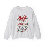 Dead Inside But Jolly AF Christmas Sweater