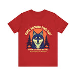 Sarcastic FAFO Wolf Tee