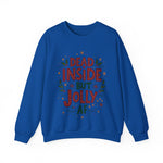 Dead Inside but Jolly AF Unisex Christmas Sweatshirt