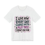 Funny Plot Twist T-Shirt - Humorous Lifestyle Tee