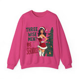 Whimsical Christmas Sweater - Funny 3 Wise Men Christmas Sweatshirt