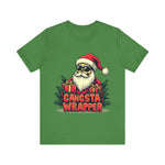 Gangsta Wrapper Sarcastic Christmas Tee