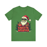 Gangsta Wrapper Sarcastic Christmas Tee