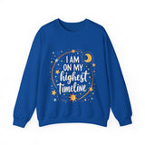 Cosmic Starry Night Inspiration Crewneck Sweatshirt
