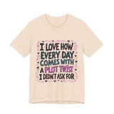 Funny Plot Twist T-Shirt - Humorous Lifestyle Tee