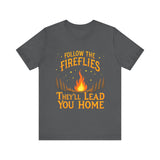 Follow the Fireflies Unisex Jersey Tee