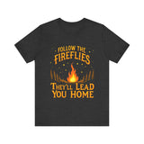 Follow the Fireflies Unisex Jersey Tee