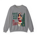 Whimsical Christmas Sweater - Funny 3 Wise Men Christmas Sweatshirt