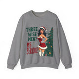 Whimsical Christmas Sweater - Funny 3 Wise Men Christmas Sweatshirt