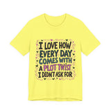 Funny Plot Twist T-Shirt - Humorous Lifestyle Tee