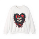 Gothic Horror Sweatshirt - Fear Me, Love Me Graphic Crewneck