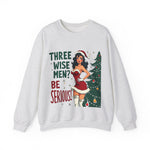 Whimsical Christmas Sweater - Funny 3 Wise Men Christmas Sweatshirt
