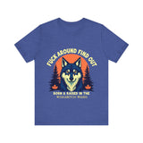 Sarcastic FAFO Wolf Tee