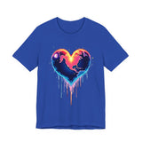 Cosmic Heart T-Shirt: Love & Space Graphic Tee