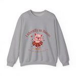 Cute Piggie Bacon Funny Crewneck Sweatshirt
