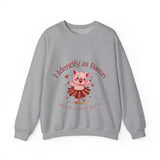 Cute Piggie Bacon Funny Crewneck Sweatshirt