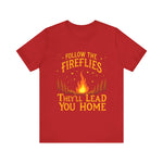 Follow the Fireflies Unisex Jersey Tee