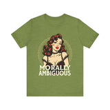 Morally Ambiguous Vintage Pinup Jersey Tee