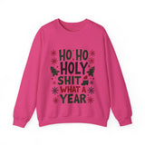 Sarcastic 'Ho Ho Holy Sh*t' Christmas Sweatshirt