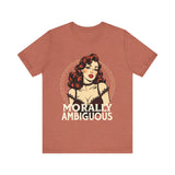 Morally Ambiguous Vintage Pinup Jersey Tee