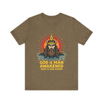Spiritual Awakening Tee - God is Man Awakened