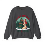 Holiday Vibes Sweatshirt, I Like Em' Real Thick & Sprucey Unisex Christmas Sweater