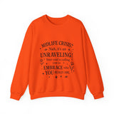 Midlife Crisis Unraveling Crewneck Sweatshirt