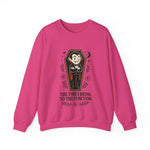 Funny Vampire Crewneck Sweatshirt - The Vibe I Bring to the Function