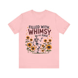 Whimsical Skeleton Tee - Filled with Whimsy and Rage Funny T-Shirt