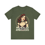 Morally Ambiguous Vintage Pinup Jersey Tee