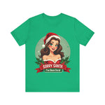 Funny Christmas Pin Up Girl T-Shirt - Sarcastic Coquette Tee
